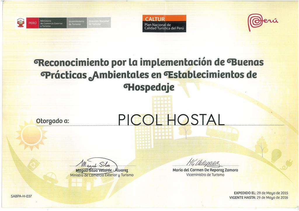 Picol Hostal Cusco Exteriör bild